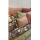 Edredon Sofa Cover coton imprimé brodé