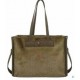 Sac Cabas en cuir clouté anses + bandoulière