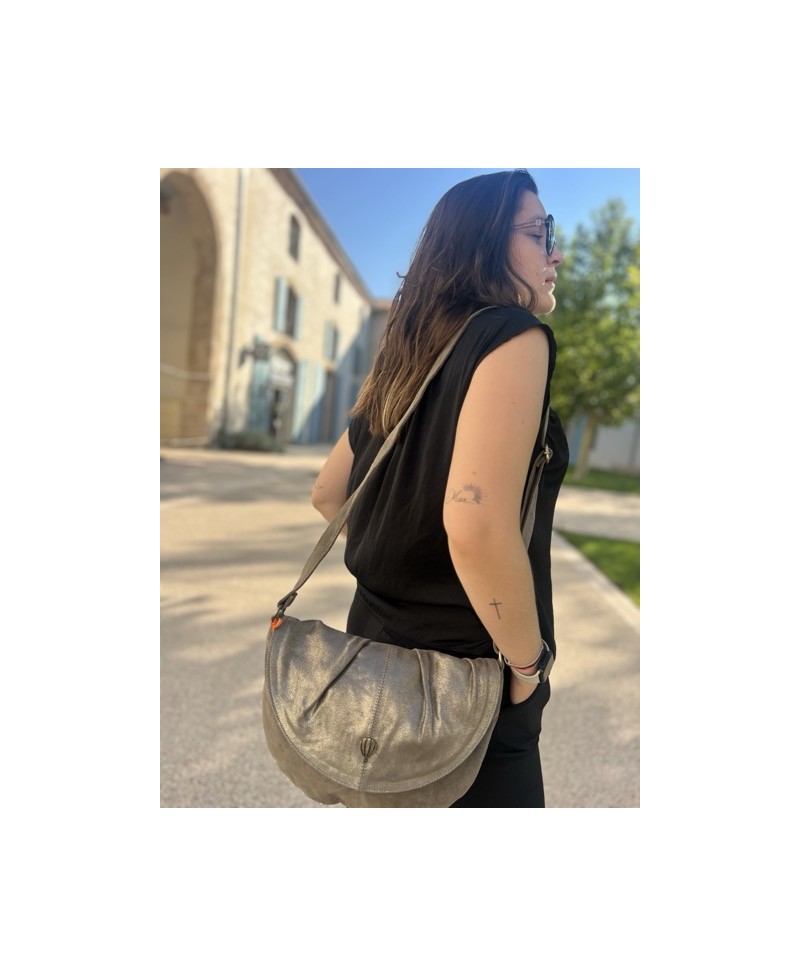 Sac cuir bicolore hotsell