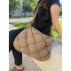Sac besace matelassé doudoune