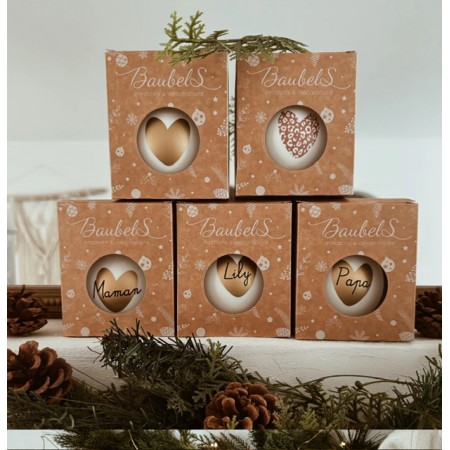 Boules de Noël Personnalisation BAUBELS