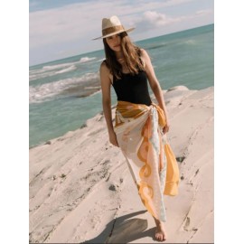 Foulard en voile de coton MARADJI
