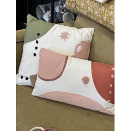 Coussins en coton imprimé été Maradji