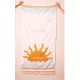  Fouta de plage doublé éponge The Sun blue Sky