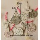 Croix porcelaine Liberty 