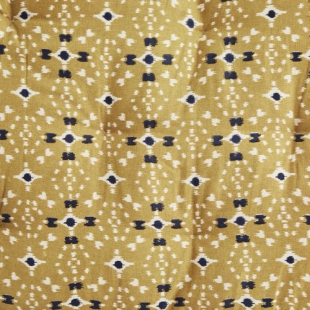 Matelas de banquette bohème crème & bronze