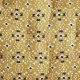 Matelas de banquette bohème crème & bronze
