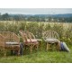 Galette de chaise ronde Madam Stoltz