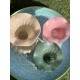 Vases collerettes
