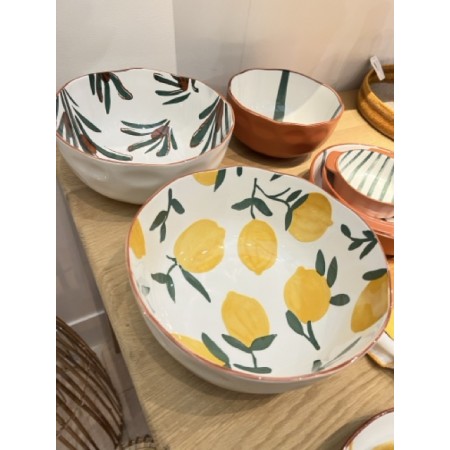 Saladier porcelaine MYKONOS