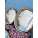 MAZE - miroir - fer - DIA 51 x H 2,5 cm