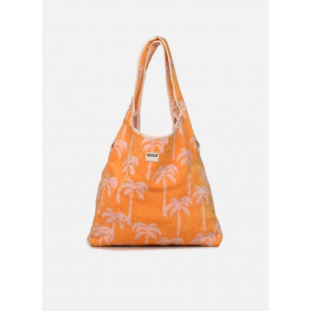 Sac et porte télphone éponge jaune Palmier - Wouf