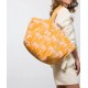 Sac et porte télphone éponge jaune Palmier - Wouf