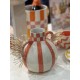Vase raphia et rayures