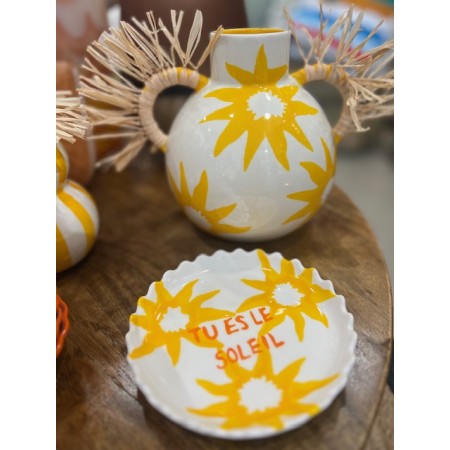 Coupelles en céramique – Soleil & Coquillage