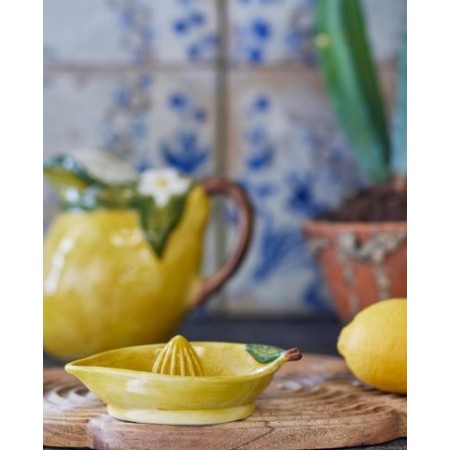 Limone Presse-agrumes Grès jaune Citron