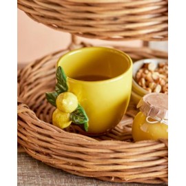 Tasse Limone Grès jaune Citron