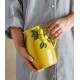 Carafe Pichet grès Jaune Citrons
