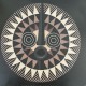 Set de table rond Rond Masques Africains Ø38cm