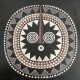 Set de table rond Rond Masques Africains Ø38cm