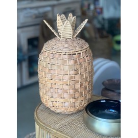 Panier à linge Ananas Rotin naturel
