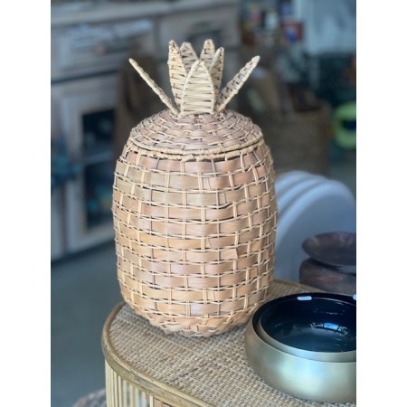 Panier à linge Ananas Rotin naturel