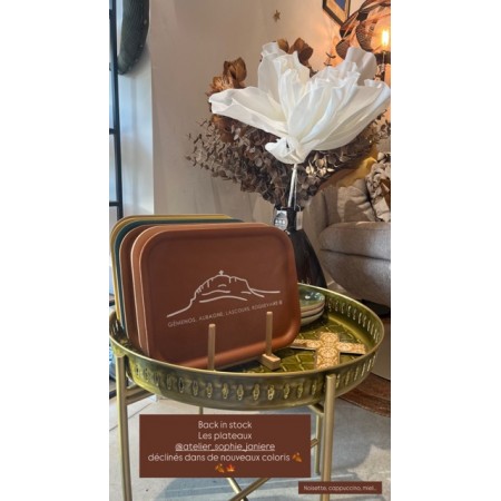 Plateau liège made in France « Garlaban» 20x27cm