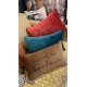 Coussins velours jolis Messages