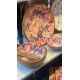 Saladier en manguier 25cm motif ethnique