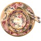 Saladier bois de manguier imprimé 25cm