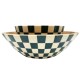 Saladier en manguier 25cm motif ethnique