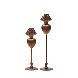 Bougeoir Coeur sacré Lot de 2