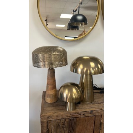 Lampe à poser Métal Doré