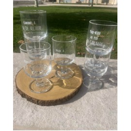 Verre à Vin strié Canisse