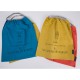 bib 3 colors with message J'aime les pâtes, les nuggets, le ketchup et la cuisine de maman