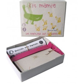 Kit moulage argile "maman" ou "mamie"