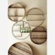 Round Bambou Shelves