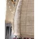 Suspension Artisanale Toile de Jute Naturelle 