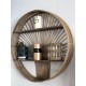 Round Bambou Shelves