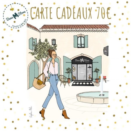 Carte Cadeau Beau M Store valeur 100€