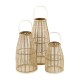 Lanterne bambou & Gaze de coton