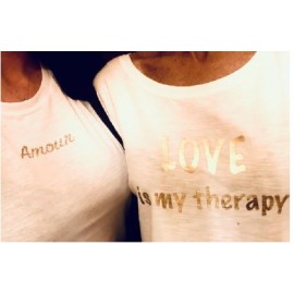 Tshirt Love is my Therapy