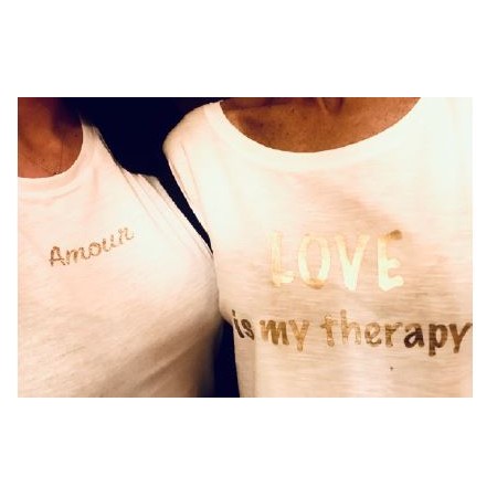 Tshirt Love is my Therapy