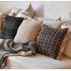 Coussin Tribal Jute et Coton