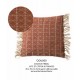 Coussin Tribal Jute et Coton