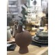 Vase asymétrique en terre cuite