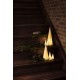 Sapin Porcelaine blanche led 30cm