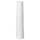 Vase tube porcelaine blanche Grand modèle