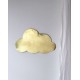 Nuage en Laiton Doré Création Artisanale