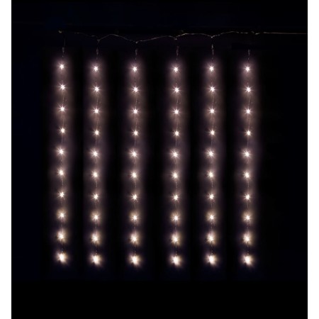 Rideau d’étoiles lumineuses led 75 x 78 cm